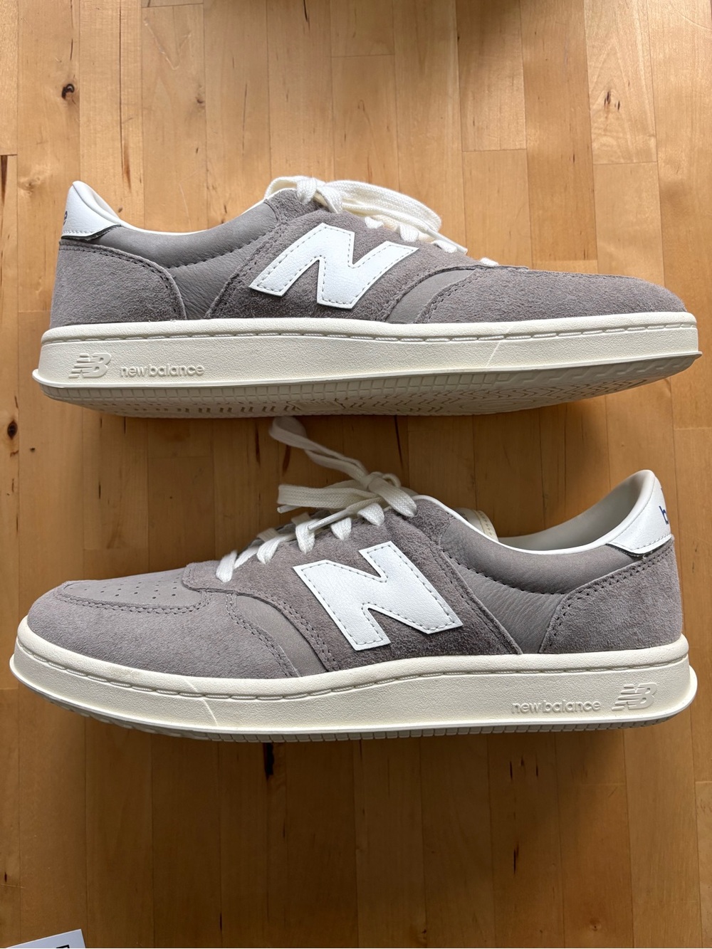 New Balance T500 Men's Suede Sneakers in Arid Stone